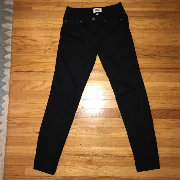 Paige Verdugo Ultra Skinny Black Jean - Picture 3 of 11